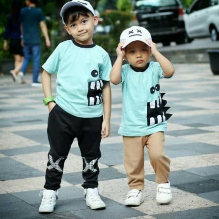 Monster Tee Kaos Anak Motif Monster