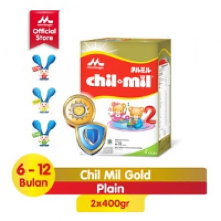 Morinaga Chilmil Susu Lanjutan DHA 2 PLAIN BOX 800g
