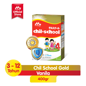 MORINAGA SCHOOL SUSU PERTUMBUHAN VANILA BOX 400g