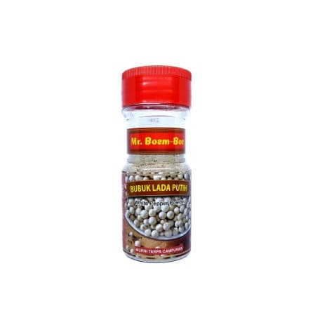 Mr.Boem-Boe Bubuk Lada Putih Botol 50g