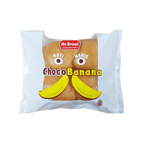 MR.BREAD ROTI KASUR 4'S CHOCO BANANA PCK 
