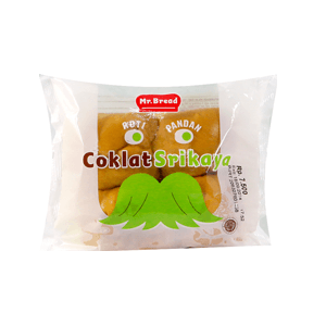 MR.BREAD ROTI KASUR 4'S PANDAN COKLAT SRIKAYA PCK 