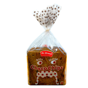 MR.BREAD ROTI TAWAR CHOCO CHIPS PCK 