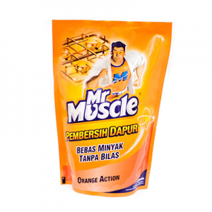 MR.MUSCLE PEMBERSIH DAPUR REFFIL ORANGE PCH 400mL