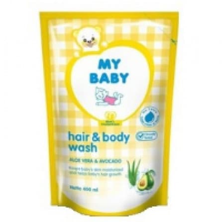 My Baby Hair & Body Wash Refill PCH 400ML