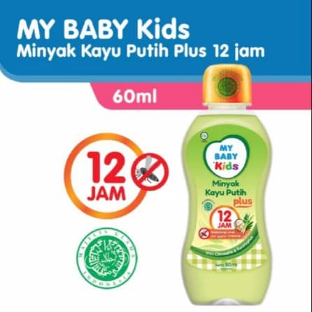 MY BABY KIDS MINYAK KAYU PUTIH PLUS 12JAM 60mL