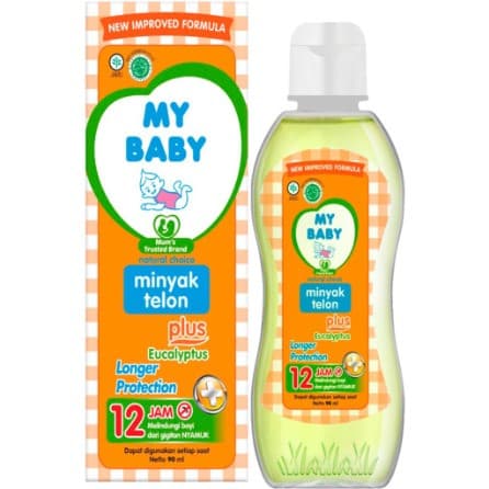 My Baby Minyak Telon Plus Longer Protection 90ml