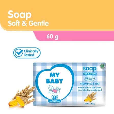 MY BABY SOAP SOFT&GENTLE 60G