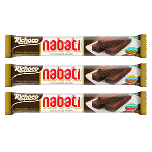 NABATI RICHOCO WAFER COKLAT  PCK 7/6g