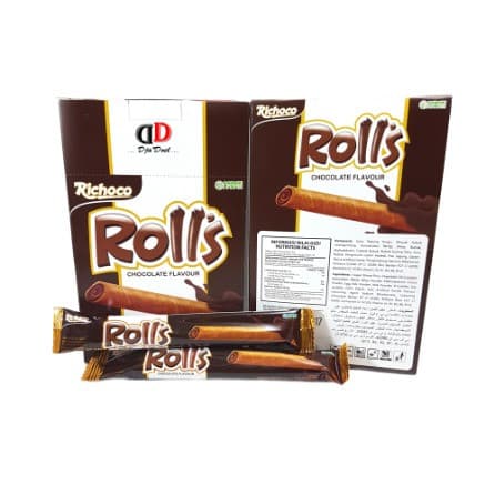 NABATI ROLLS COKLAT 8G