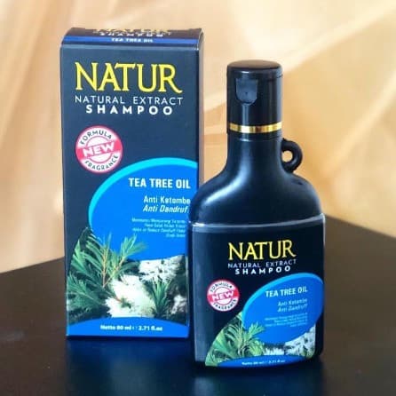 NATUR SHAMPO TEA TREE OIL 80ML