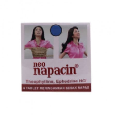 Neo Napacin Obat Sesak Napas Isi 4 Tablet