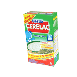 NESTLE BUBUR CERELAC KACANG HIJAU BOX 120g