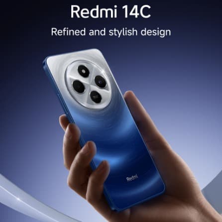 New Redmi 14C 6/128GB NFC Garansi Resmi