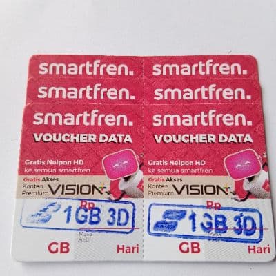  Voucher Smartfren SCJ 1gb 3Hari