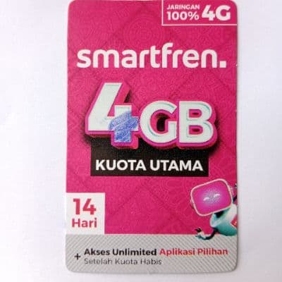 Voucher Smartfren SCJ Unl NS 5gb 14h /4gb 14h lama