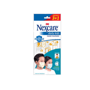 NEXCARE KIDS MASK 3'S  PCK 