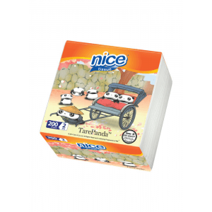 NICE MULTI PURPOSES TISSUE 200'S 2 PLY PCK 