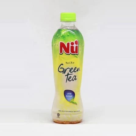 NII GREEN TEA LES SUGAR 450ML
