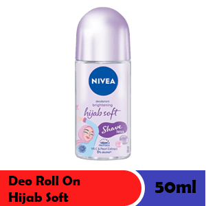 NIVEA DEO ROLL ON SHAVE LESS HIJAB SOFT BTL 50mL