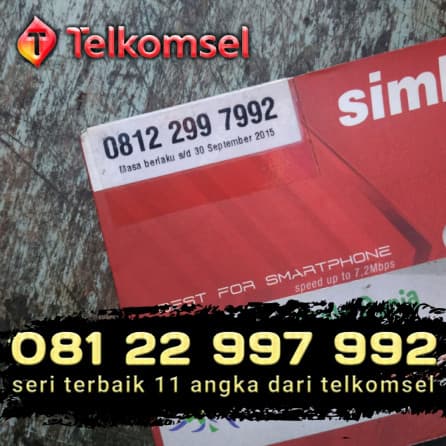 NOMOR CANTIK 11 ANGKA 081 22 997 992 