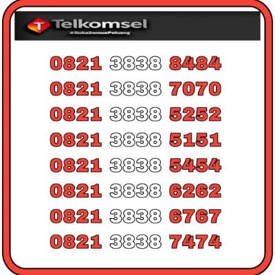 Nomor cantik simpati ABAB CDCD