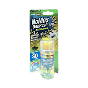 NOMOS ANTI NYAMUK ONE PUSH GREEN TEA KLG 10mL