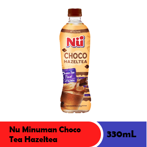 NU MINUMAN CHOCO TEA HAZELTEA BTL 330mL