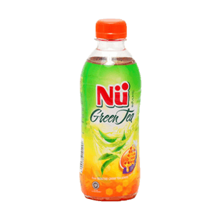 NU MINUMAN GREEN TEA HONEY BTL 330mL