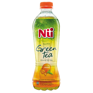 NU MINUMAN GREEN TEA HONEY BTL 450mL