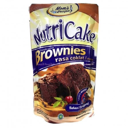 NUTRICAKE BROWNIES COKLAT 230G