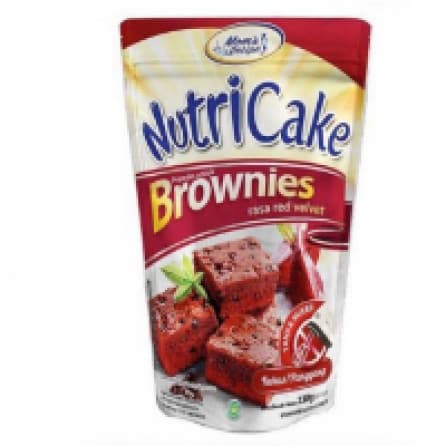 Nutricake Instant Cake Brownies Red Velvet 230g