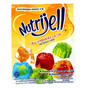 NUTRIJELL KONNYAKU JELLY POWDER MANGO PCK 15g