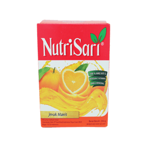 NUTRISARI INSTANT DRINK JERUK MANIS BOX 250g
