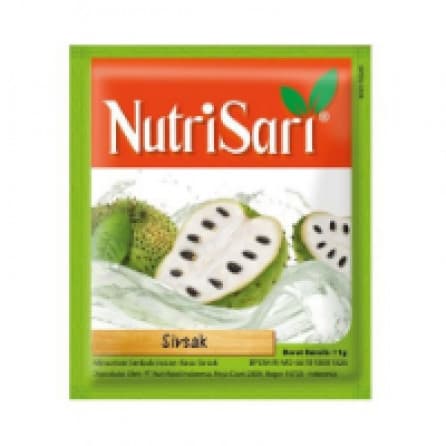 NutriSari Instant Drink Sirsak Isi 10 Sct 11g