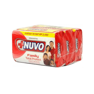 NUVO SABUN KESEHATAN FAMILY MERAH BDD 3x110g
