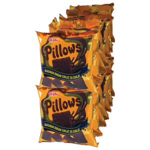 OISHI SNACK PILLOWS CHOCOLATE PCK 7/6g