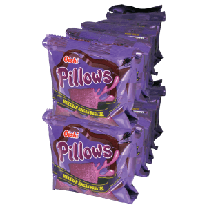 OISHI SNACK PILLOWS UBI PCK 7/6g