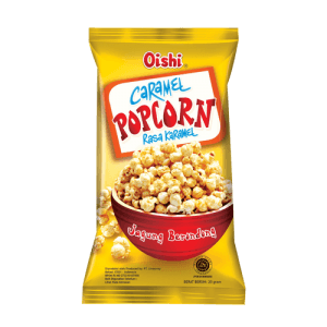 OISHI SNACK POPCORN CARAMEL PCK 20g
