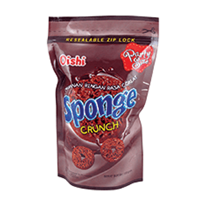 OISHI SNACK SPONGE CRUNCH CHOCOLATE PCH 110/100g