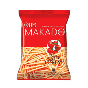 OISHI SNACK STICK MAKADO SAUS TOMAT PCK 65/60g