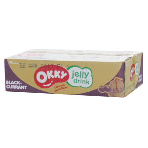 OKKY JELLY DRINK BLACKCURRANT CUP 150/140mL