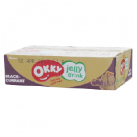 Okky Jelly Drink Blackcurrant Isi 24 Cup 150mL