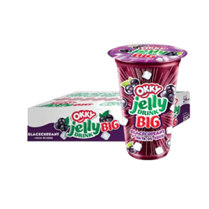 OKKY JELLY KOKO DRINK BLACKCURRANT CUP 220mL