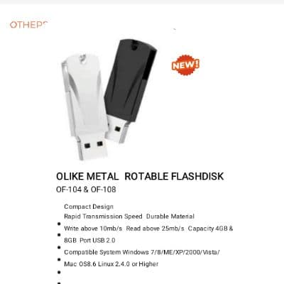 OLIKE METAL ROTEBLE FLASHDISK OF-108