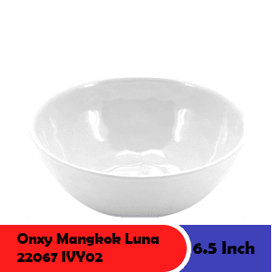 ONYX MANGKOK LUNA 22067 IVY02  PCS 6.5inch