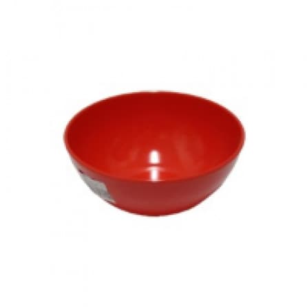 Onyx Mangkok Nasi Tipis 2204S Merah PCS 4.5Inch