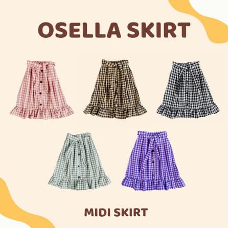 Osella Skirt - Rok Anak 4 - 8 Tahun