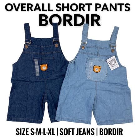 Overall Anak Celana Pendek Soft Jeans