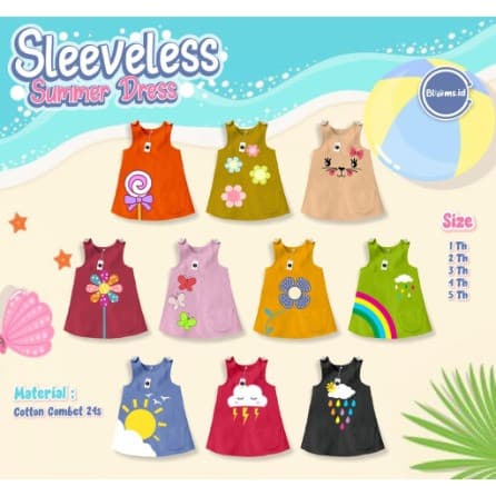 Overall Dress Anak Perempuan